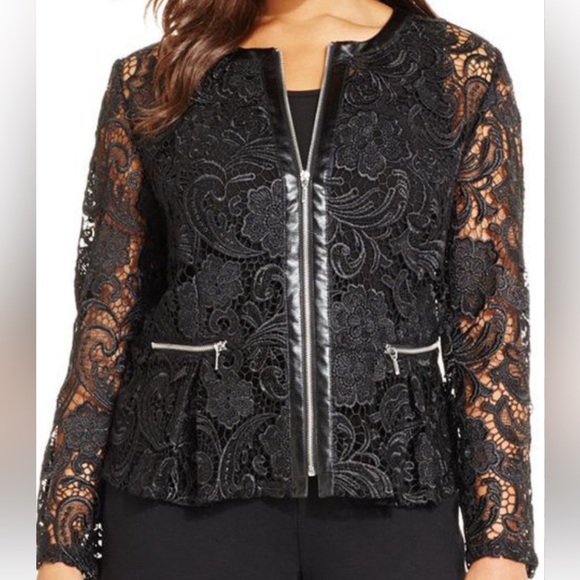INC International Concepts Jackets & Blazers - INC International Concepts peplum jacket for women